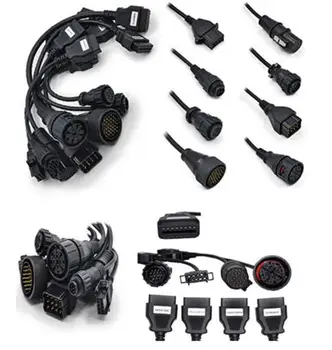 

Latest Full set 8 pcs truck cables obd2 diagnostic tool OBDII OBD2 obd 2 connecter vd DS150E cdp WOW CDP tcs cdp Pro plus