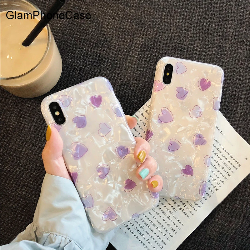 

GlamPhoneCase Cute Little Love Fritillary Phone Case For iPhone X Xs Max XR 8 7 Simple Soft TPU Cover For iPhone 8 7 6 6S Plus