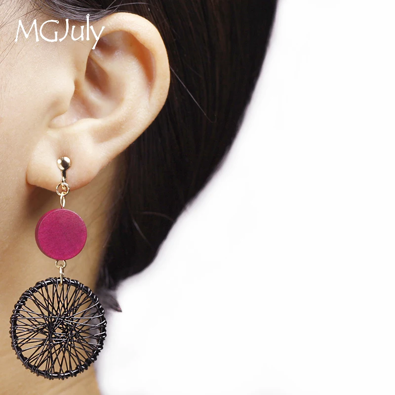 

Dream Catcher Net With Earrings Non Pierced Ear Clips Dreamcatcher Clip On Earrings Without Piercing Women Earring Jewelry CE131