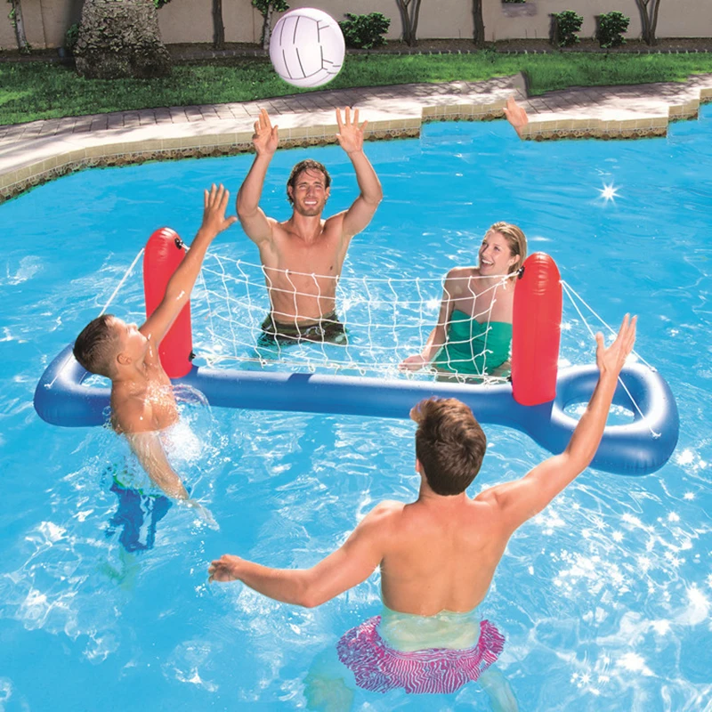 inflatable pool volleyball