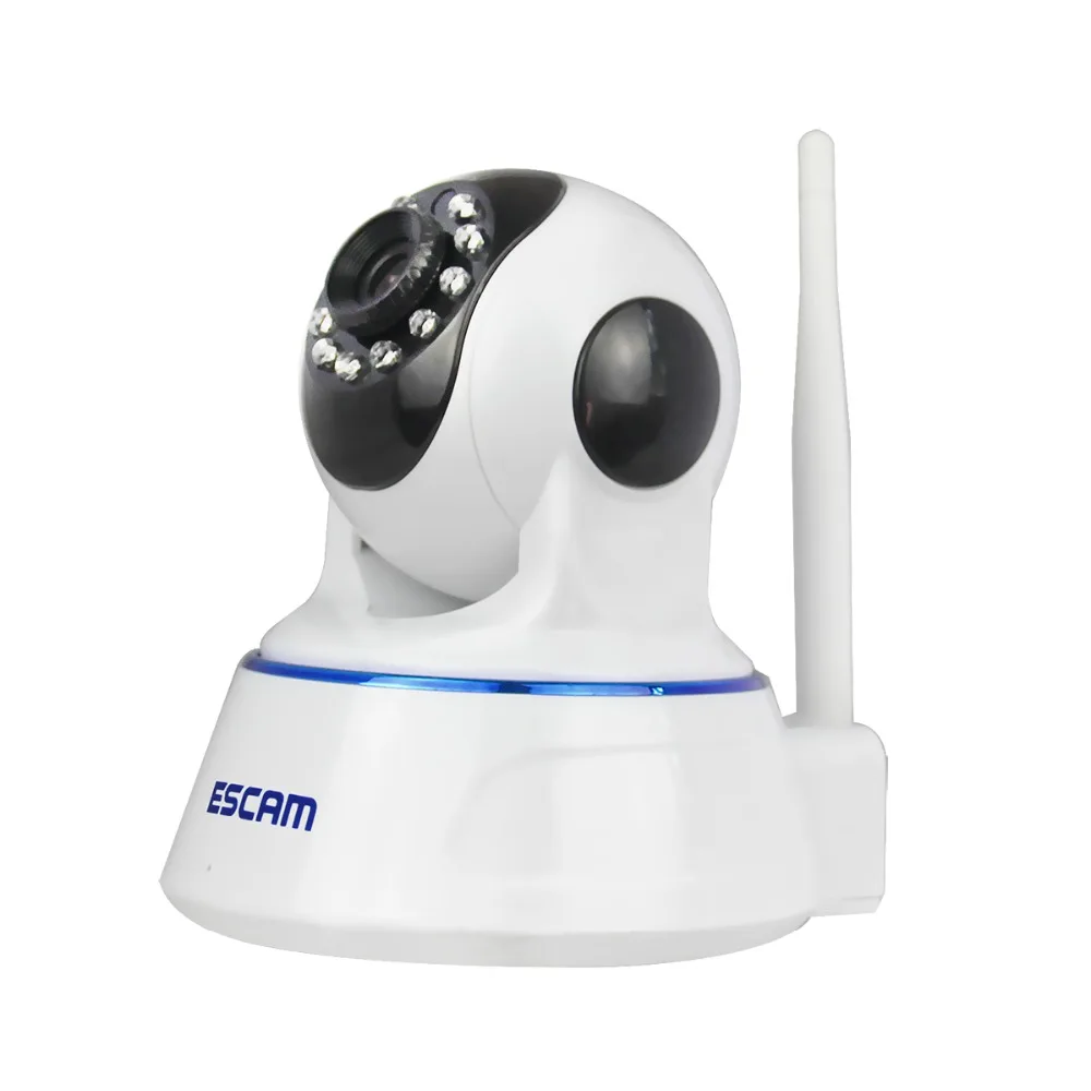 3pcs ESCAM Indoor Network WIFI IP Camera Infrared P2P IR Cut Smartphone Onvif H 264 Pan