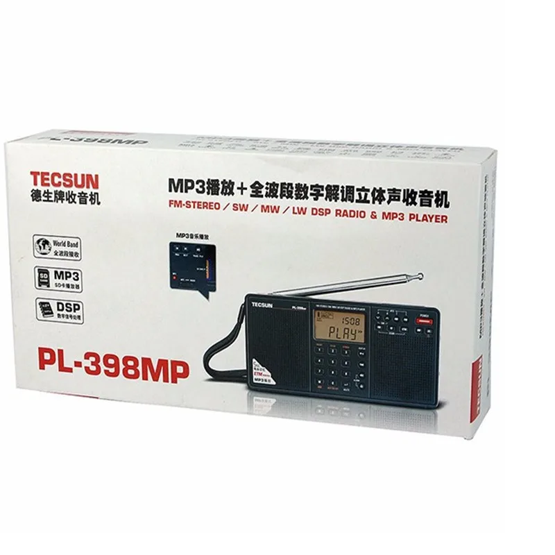 Купить TECSUN pl-398mp dsp полный радиодиапазоне mp3-плеер стерео fm ...