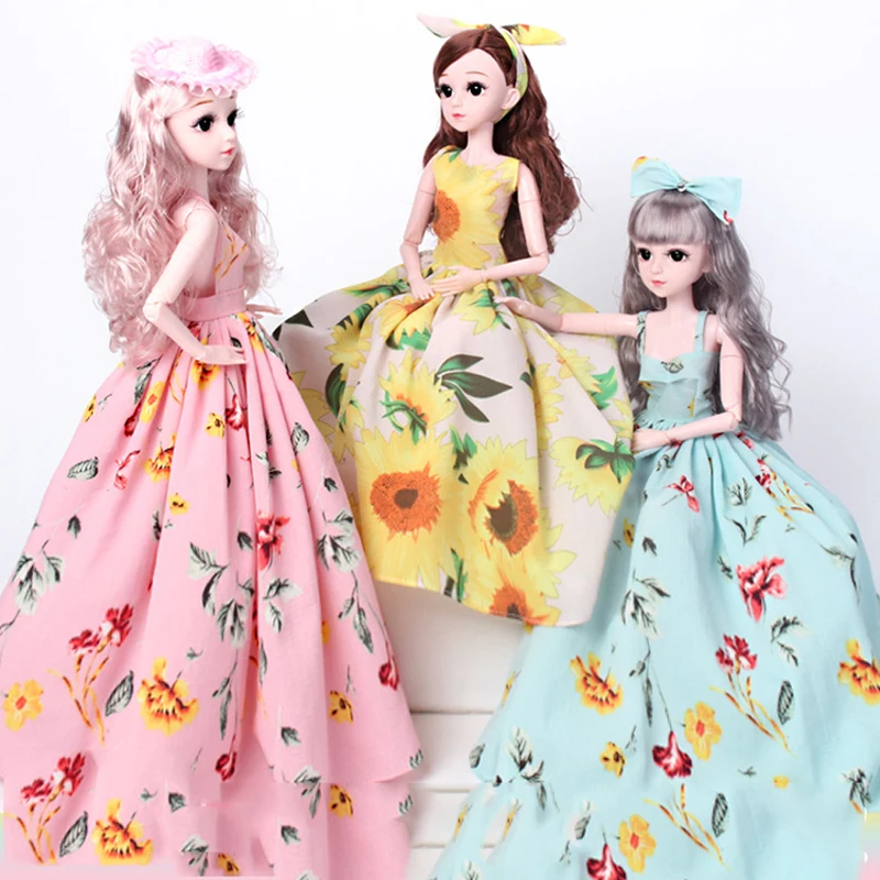 1-3-BJD-Doll-60cm-Plastic-joint-moveable-doll-includes-the-clothes-and-shoes