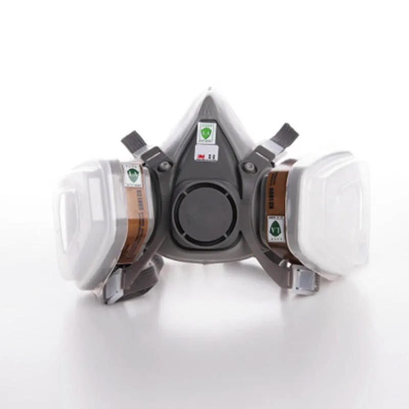 

6200 Gas Masks 7 Sets of Head-wear-type Masks Industrial Chemical Spraying Special Enclosures