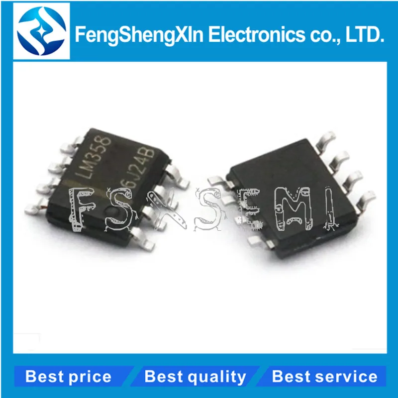 Новый операционный усилитель LM358 LM358DR LM358DT SOP 8 низкая мощность IC 100 шт./лот|ic power