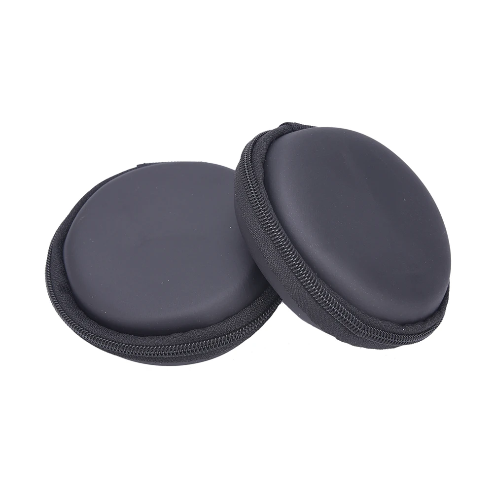 

For Hearing Aids Storage Bag Earbuds Hearing Aid Case EVA Material With Invisible Zipper
