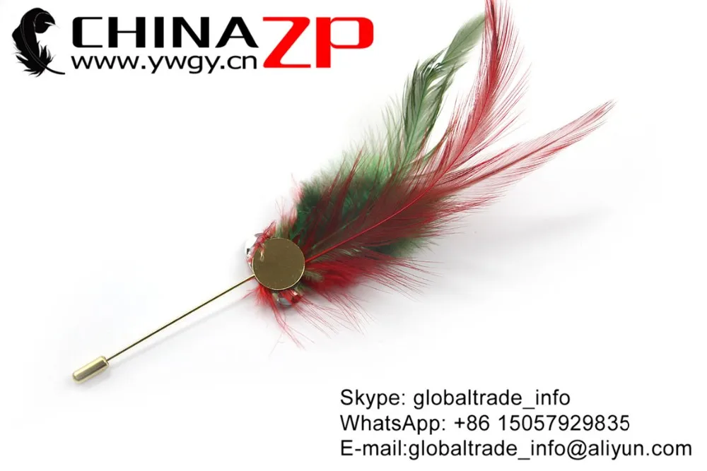 Handmade Feathers Brooch Pin  (47)