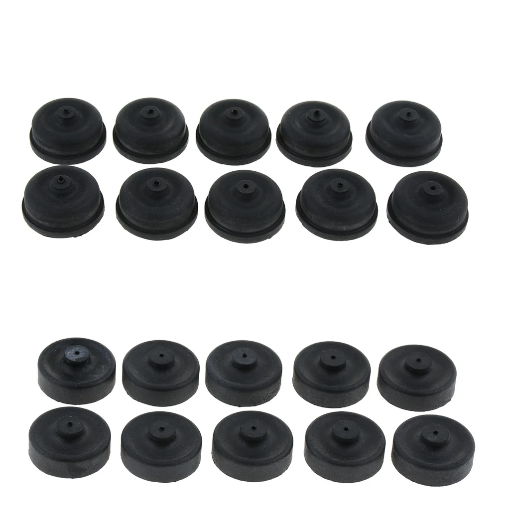 20pcs Rubber Cup Parts Diaphragm Air Pump For Aquarium Fishing Pump Replace