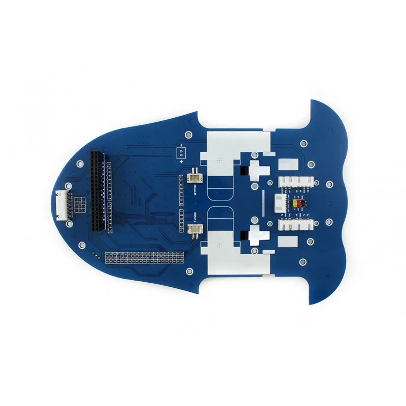 Plataforma de Desenvolvimento Compatível com Raspberry Alphabot Robô Móvel pi - Imagem 3