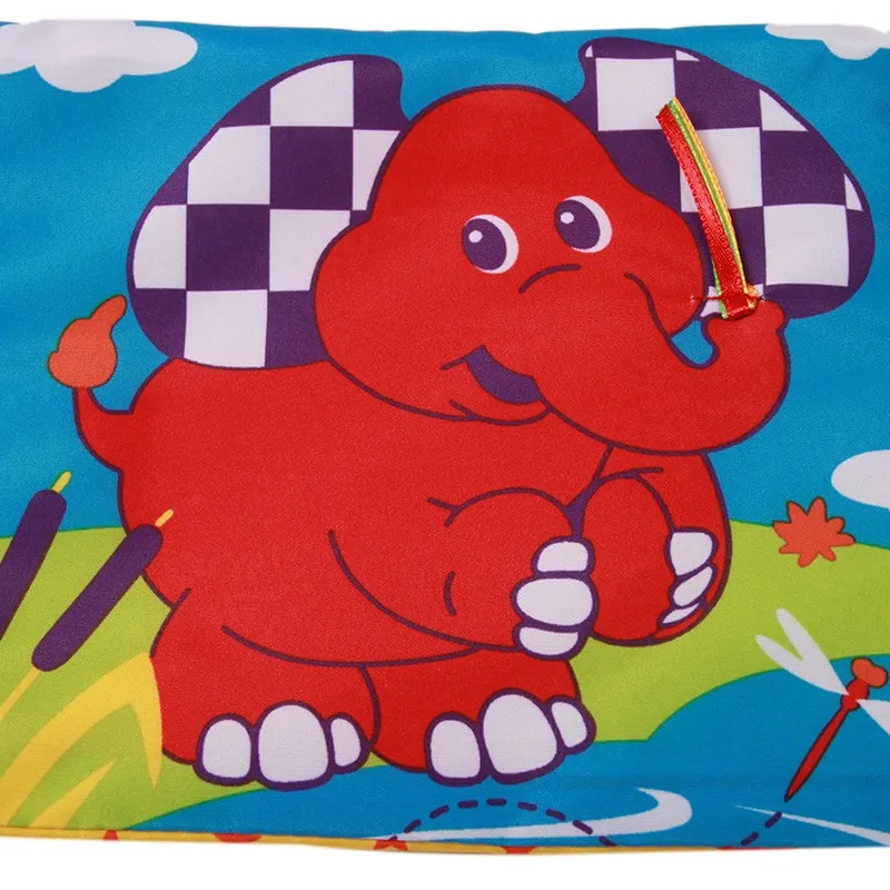 Детские игрушки познание детская тканевая книга вокруг мультитач многофункциональная забавная и двойная красочная кровать бампер для новорожденного 0-12 месяцев