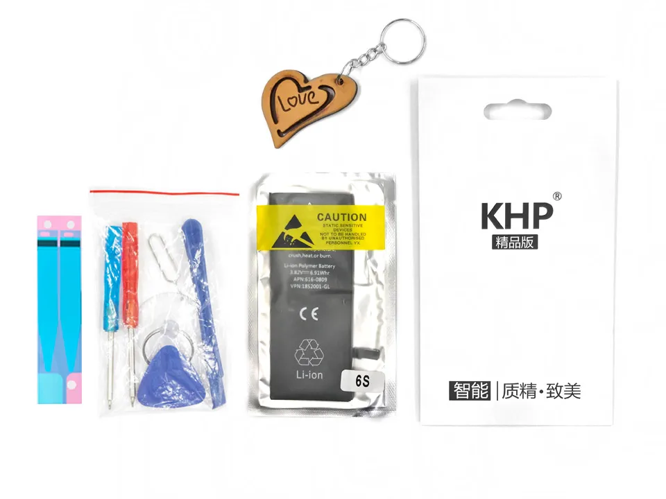 NEW 2017 100% Original KHP Phone Battery For iPhone 6S Capacity 1715mAh Repair Tools 0 Cycle Replacement Batteries Sticker (18)