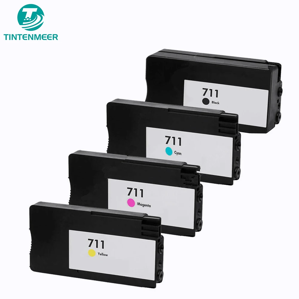 Tintemeer cartucho de tinta Premuim para impresora Hp, recambio de tinta  Compatible con 711, 711xl, CZ133A, CZ130Z, CZ131A, CZ132A, Designjet T120,  T520, parte|Cartuchos de tinta| - AliExpress
