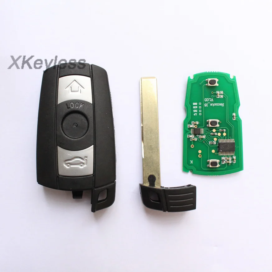 Для Bmw CAS3 car X1 X5 X6 320 525 fob полуумный дистанционный ключ 315 МГц 433 868 | Автомобили и