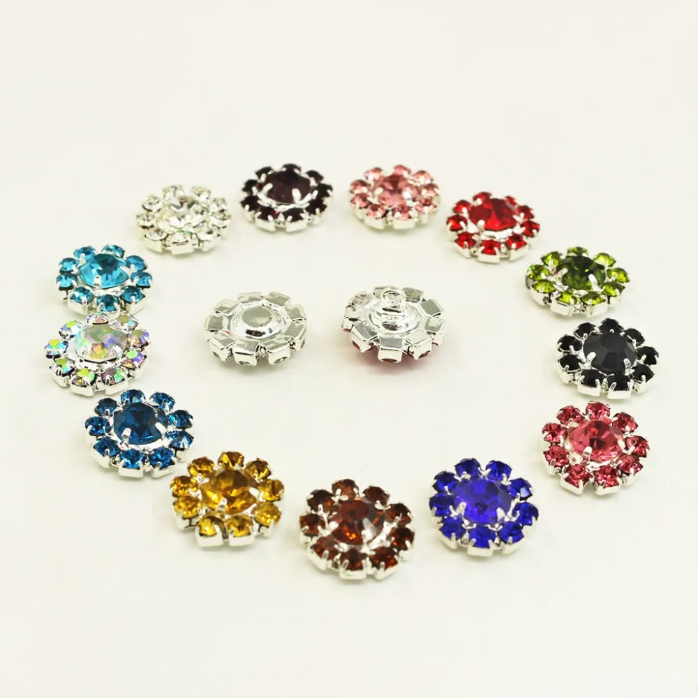 Buy 2018 Round Rhinestone Embellishments Diy Shoe