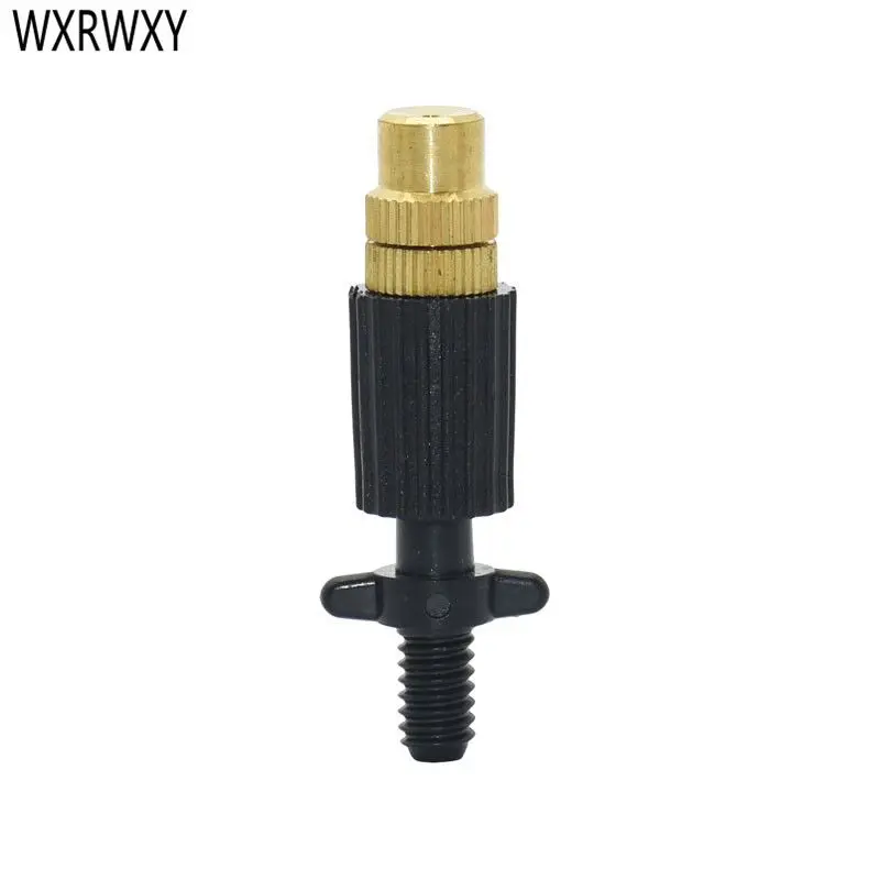 

Copper Fog nozzle brass mist water sprayere 6mm Thread connector Garden adjustable nozzle watering sprinklers 8pcs