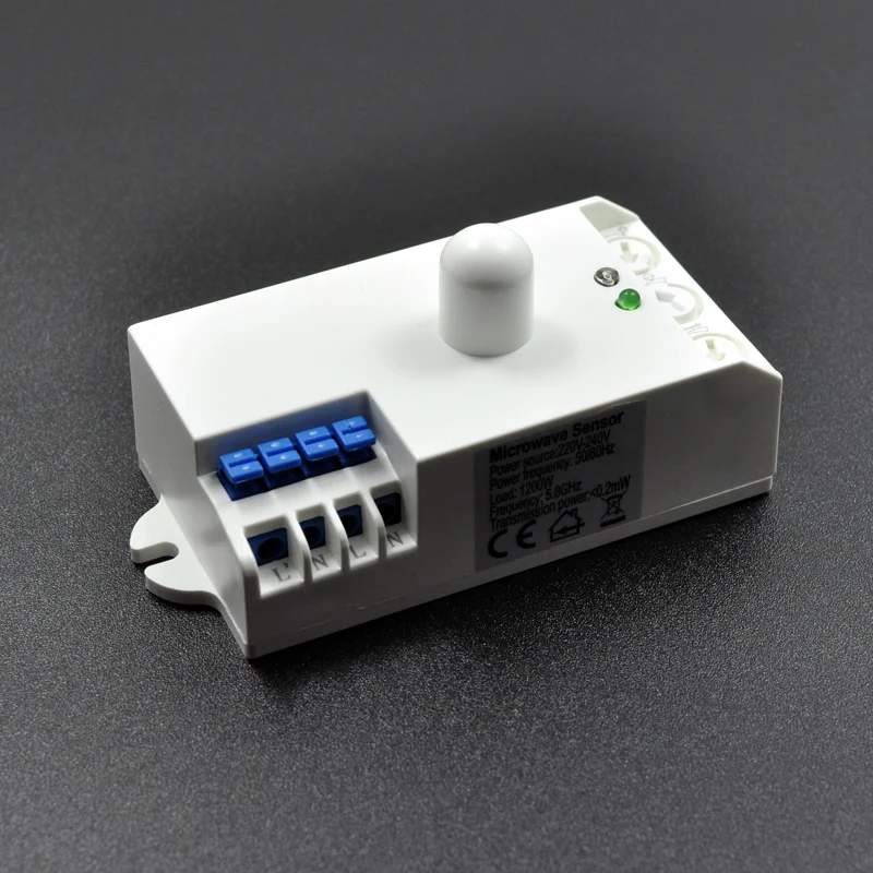 1224VDC360degreeMicrowaveSensorLightSwitchInductionMicrowave