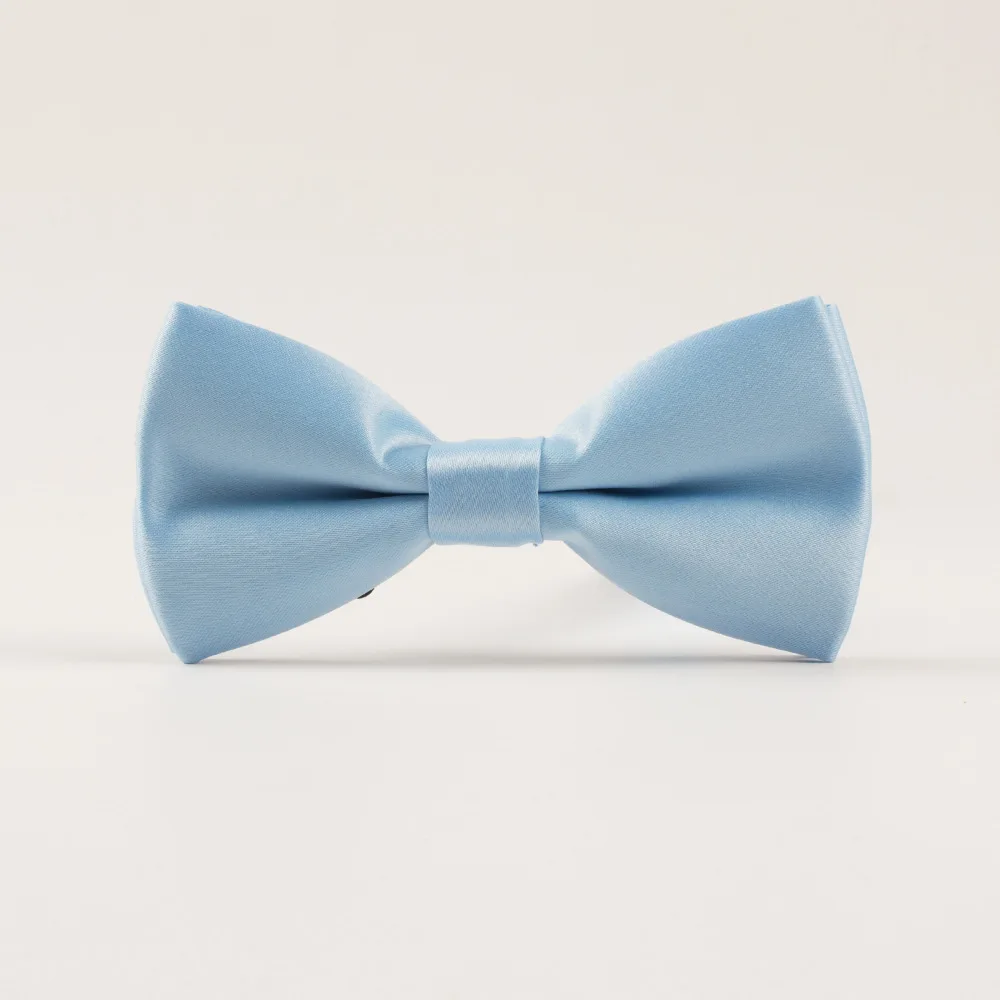 16 Цвета Solid Bow Tie Для мужчин Регулируемый полиэстер лук галстук-бабочка для мальчиков и девочек Карамельный цвет Жених выпускного вечера вечерние Для женщин с бантом - Цвет: Color 14