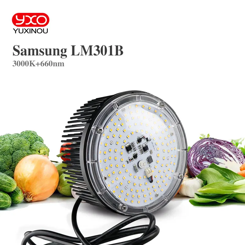 Светодиодная плата для выращивания растений Samsung LM301B SK 100 Вт 220 В перем. Тока