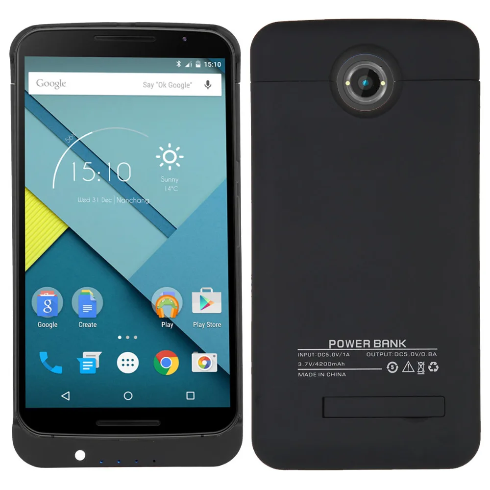 Цена за Новый 4200 мАч Внешняя Батарея Резервного Копирования для Nexus 6 Зарядное Устройство Крышки Случая Обновления Банк Питания аккумулятор телефона Зарядки Защиты Случае Цена за Новый 4200 мАч Внешняя Батарея Резервного Копирования для Nexus 6 Зарядное Устройство Крышки Случая Обновления Банк Питания аккумулятор телефона Зарядки Защиты Случае