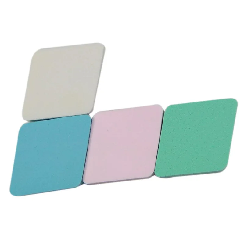 4 шт Гладкий макияж основа спонж слоеный красота удобный алмазные узоры спонж слоеный 789