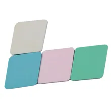 4 шт Гладкий макияж основа спонж слоеный красота удобный алмазные узоры спонж слоеный 789