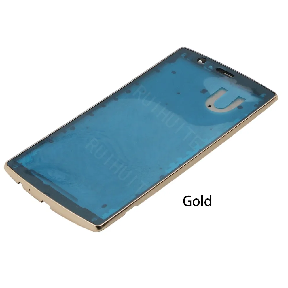 RUIHUITE для LG G4 H810 H815 передний корпус рамка ЖК Крышка Чехол запасные части|housing
