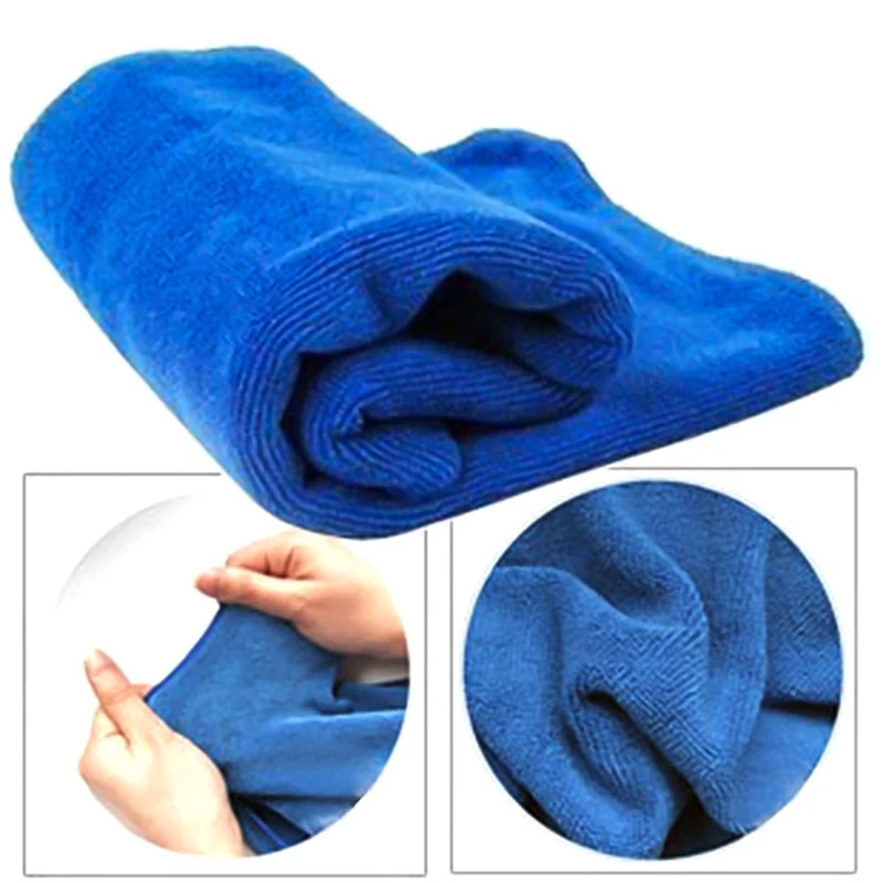 

Microfiber Cleaning Cloth 30x70cm Car Wash Cloths Absorbent Car Drying Towel Home Dry Car Polishing Cloth Cleaning Washing Towel
