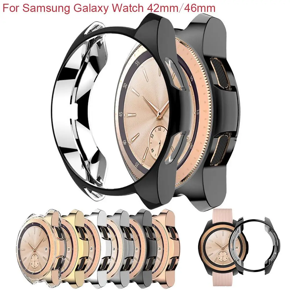 

HOT Anti-scratch TPU Bumper Protector Case Cover for Samsung Galaxy Watch 42mm/46mm