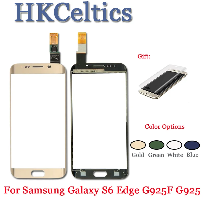 10 шт. 5 1 &quotсенсорный экран панель для Samsung Galaxy S6 Edge G925 G925F G9250 сенсорный Переднее