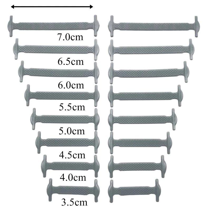 16 шт эластичные силиконовые шнурки для обуви, креативные шнурки без завязок, шнурки для обуви для мужчин и женщин, обувь на шнуровке, резиновый шнурок Z002