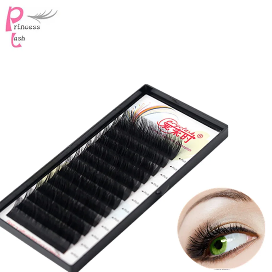 

false eyelashes B C D volume 0.05-0.25mm lashes korea silk individuales eyelash extension Handmade natural 3d mink lashes