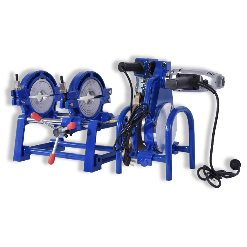 

New Pipe Fusion Welder Tool (63-160mm) PE PPR PB PVDF Butt Fusion Welding Machine Piping Hot Melt Engine 1700W 220V