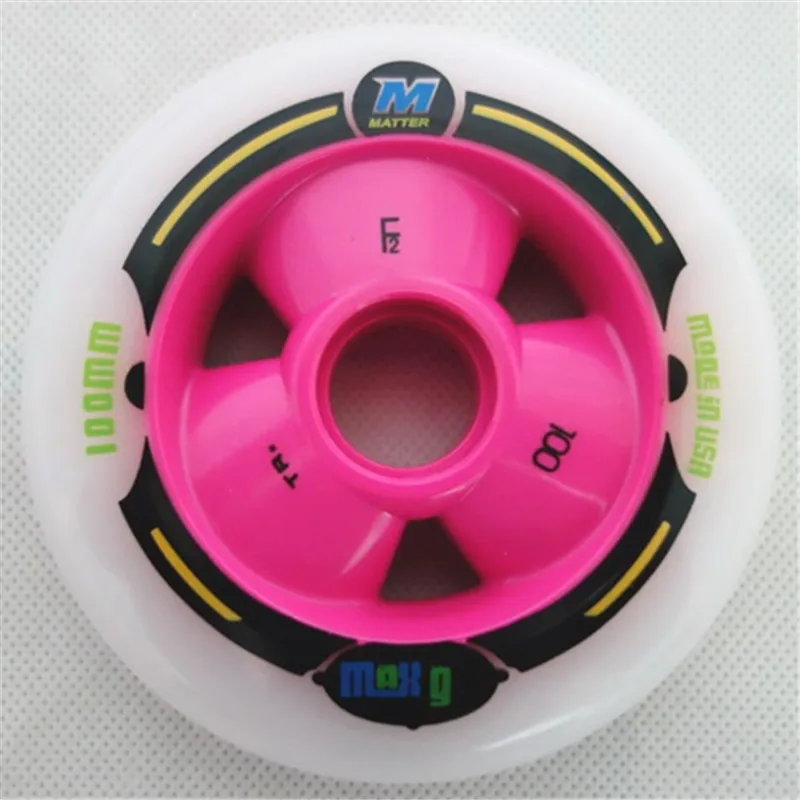 4 Pcs/lot G13 F2 Speed Inline Skates Wheel 100mm 110mm,Racing Skating