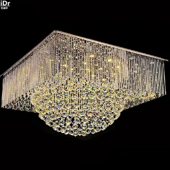 

modern minimalist LED Crystal Light fashion creative living room lamp lighting cozy bedrooms rice high quality Ceiling Lights