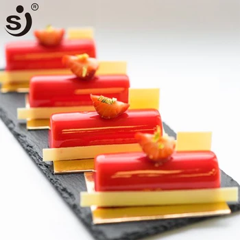 

SJ Silicone Cake Mold 9 Cavities Silicon Cake Mold For Mousse Cake Cylinder 3D Kitchen Baking Tools Confectionery Bakeware New