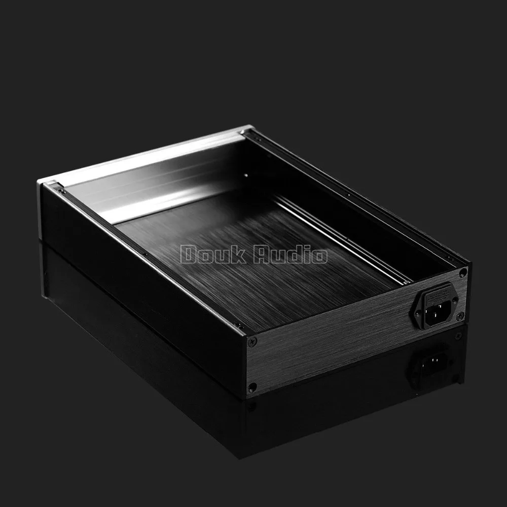 Aluminum Enclosure Power Amplifier Preamp Headphone Amp DAC Chassis DIY Case Box