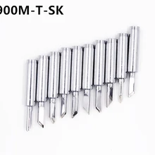 SZBFT 900M-T-SK без примесей свинца и сменный припоя очищайте жало паяльника для 936 паяльная станция