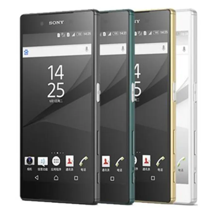 Оригинальный разблокированный Sony Xperia Z5 E6683 4G LTE Восьмиядерный 3 ГБ ОЗУ 32 Гб Две SIM