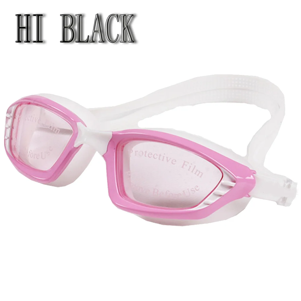 В ассортименте имеются 5 расцветок для взрослых Анти-туман и анти-УФ плавательные очки высокого качества Профессиональное покрытие водонепроницаемый плавательные очки абсолютно