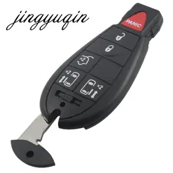 Jingyuqin Smart Брелок дистанционного передатчик ключа Shell для Chrysler Town & Country D-odge Grand Caravan Smart Key случае fob 6BTN