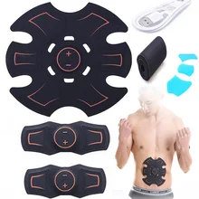 Беспроводной стимулятор мышц EMS Стимуляция тела косметический аппарат для похудения брюшной мышцы тренажер тренировочный прибор массажер для тела