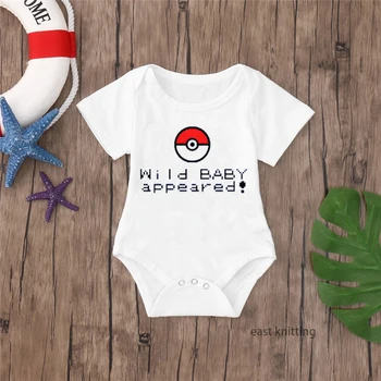 

DERMSPE New Casual Newborn Baby Boys Girls Short Sleeve Letter Print Wild Baby Apppeared Cotton Romper Baby Clothes Hot Sales
