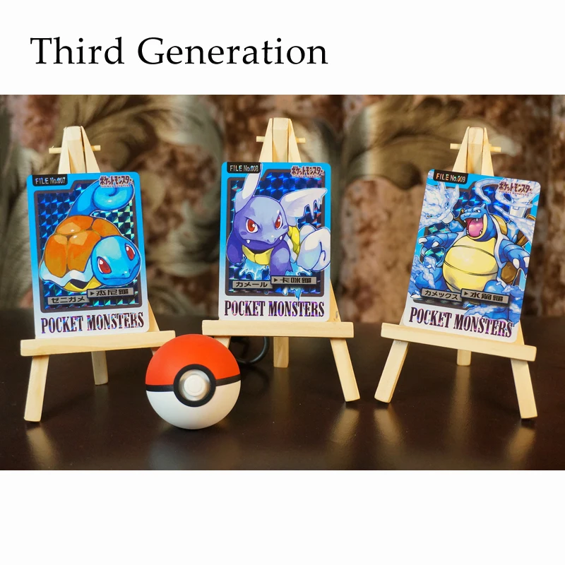 Набор навыков Pokemon Go NS флэш карта квадратная мигающая марлевая вспышка коллекция