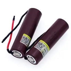 Liitokala для новых HG2 18650 3000 мАч батареи 18650HG2 3,6 В разряда 20A, специальные батареи + DIY Силикагель кабель