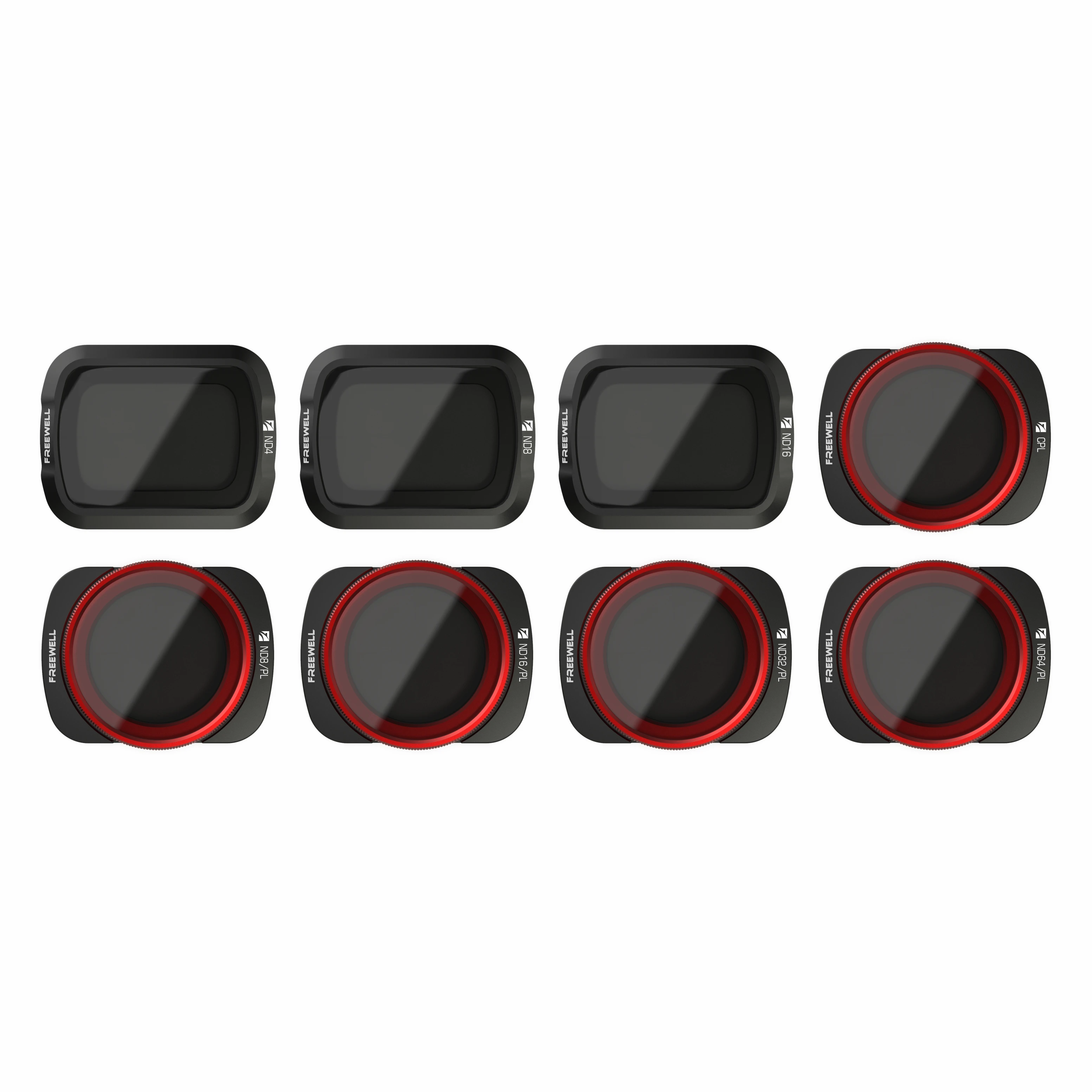 

Freewell All Day – 4K Series – 8Pack Camera Lens Filters Compatible with DJI Osmo Pocket