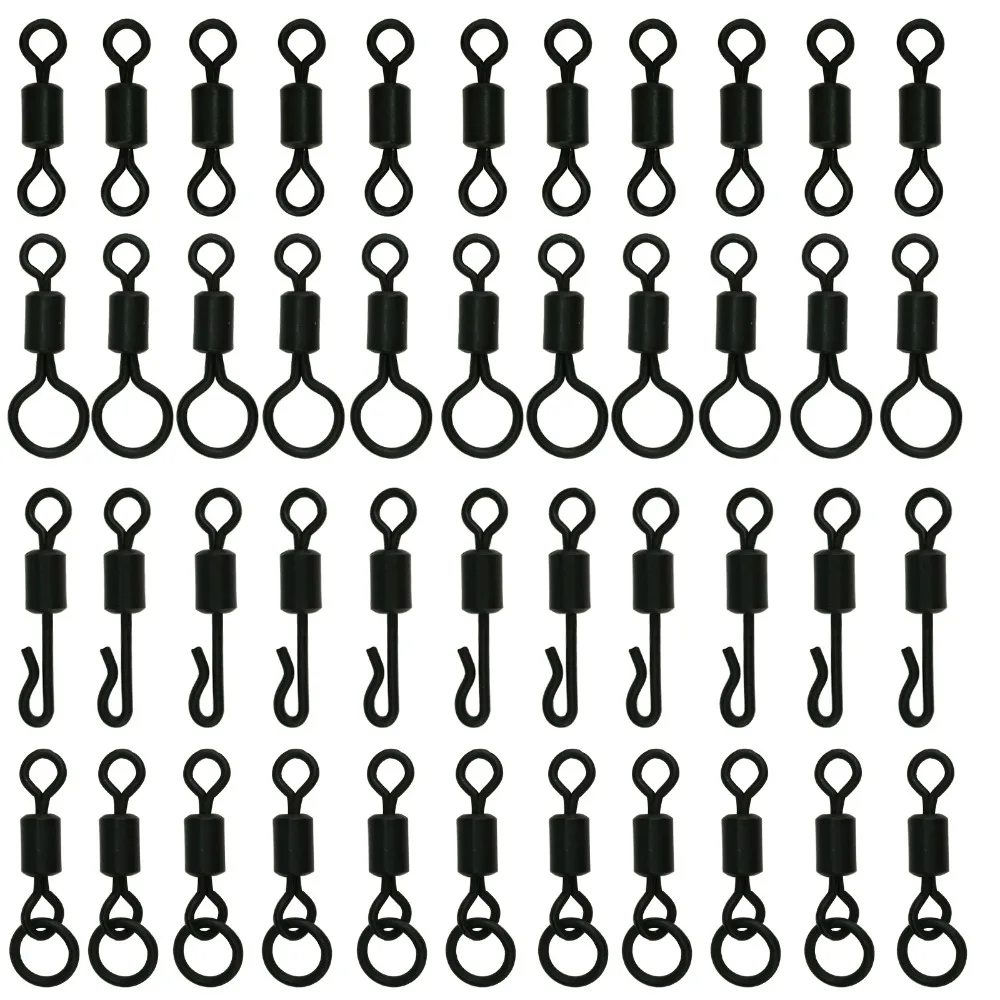 Buy Carp Fishing Terminal Tackle Size 8 Matt Black