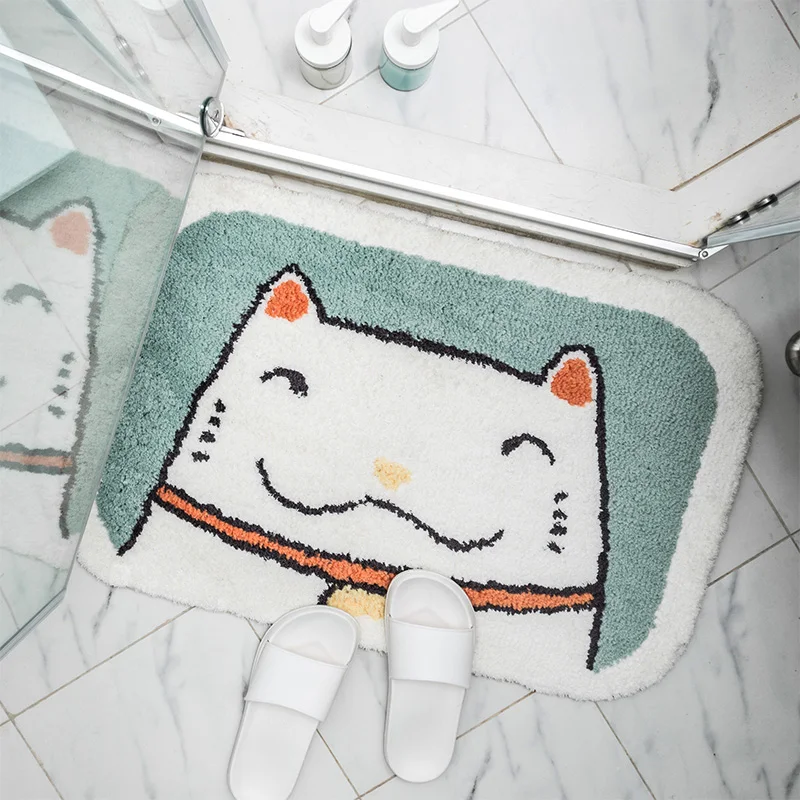 PAYSOTA коврик для ванной комнаты креативный коврик дверь Туалет спальня абсорбирующий нескользящий коврик можно стирать
