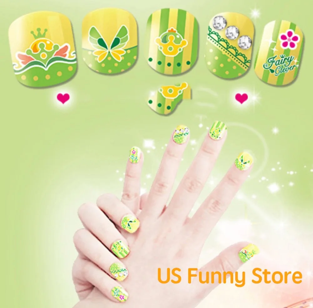 Kawaii Коробки Nail Art патч стикеры сделай сам набор игрушек для детей платье ручной работы для детей игрушки подарок для девочек Красота Fastion горячие игрушки