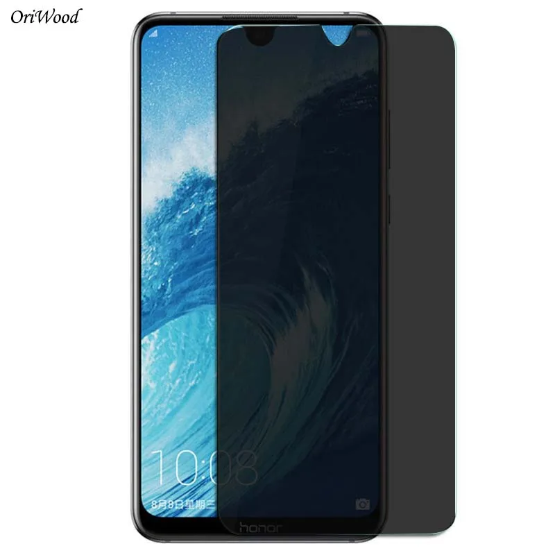 

OriWood Privacy Glass For Huawei Honor 8X 8X Max Anti Spy Tempered Glass Screen Protector For Honor 8X Max New Proctective Film