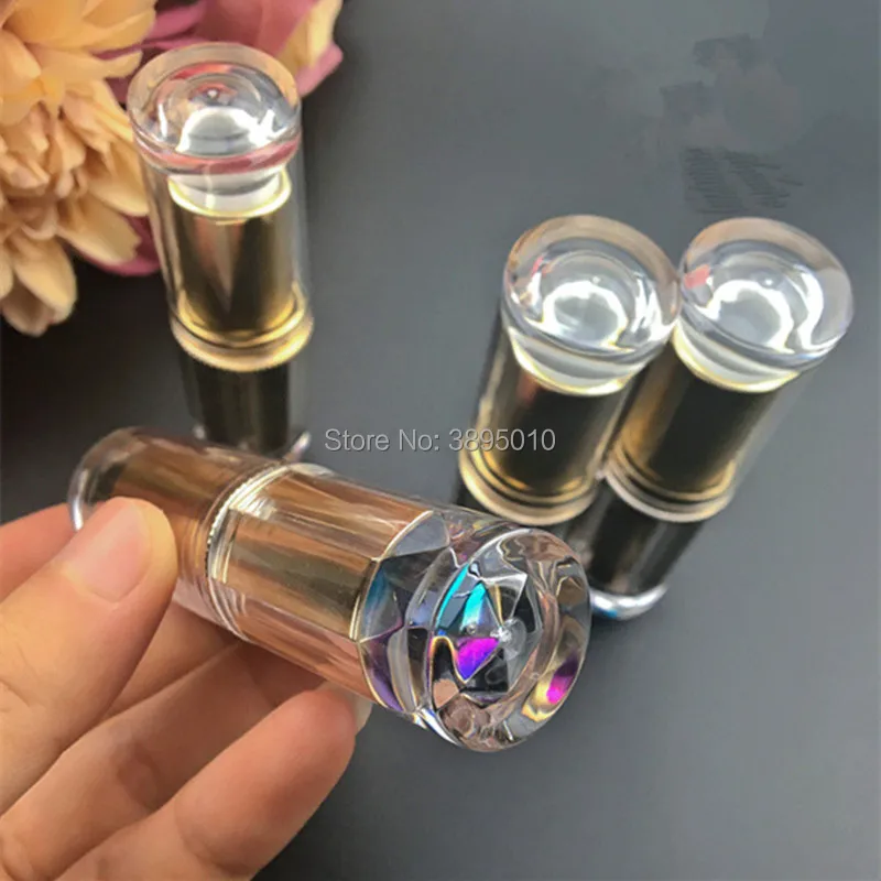 

High Grade Cosmeitc Makeup Lipstick Container, DIY Empty Round Lipstick tube for Lip Rouge F248